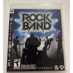 Rock Band, Harmonix MTV Games,‎ Sony PlayStation 3 / PS3